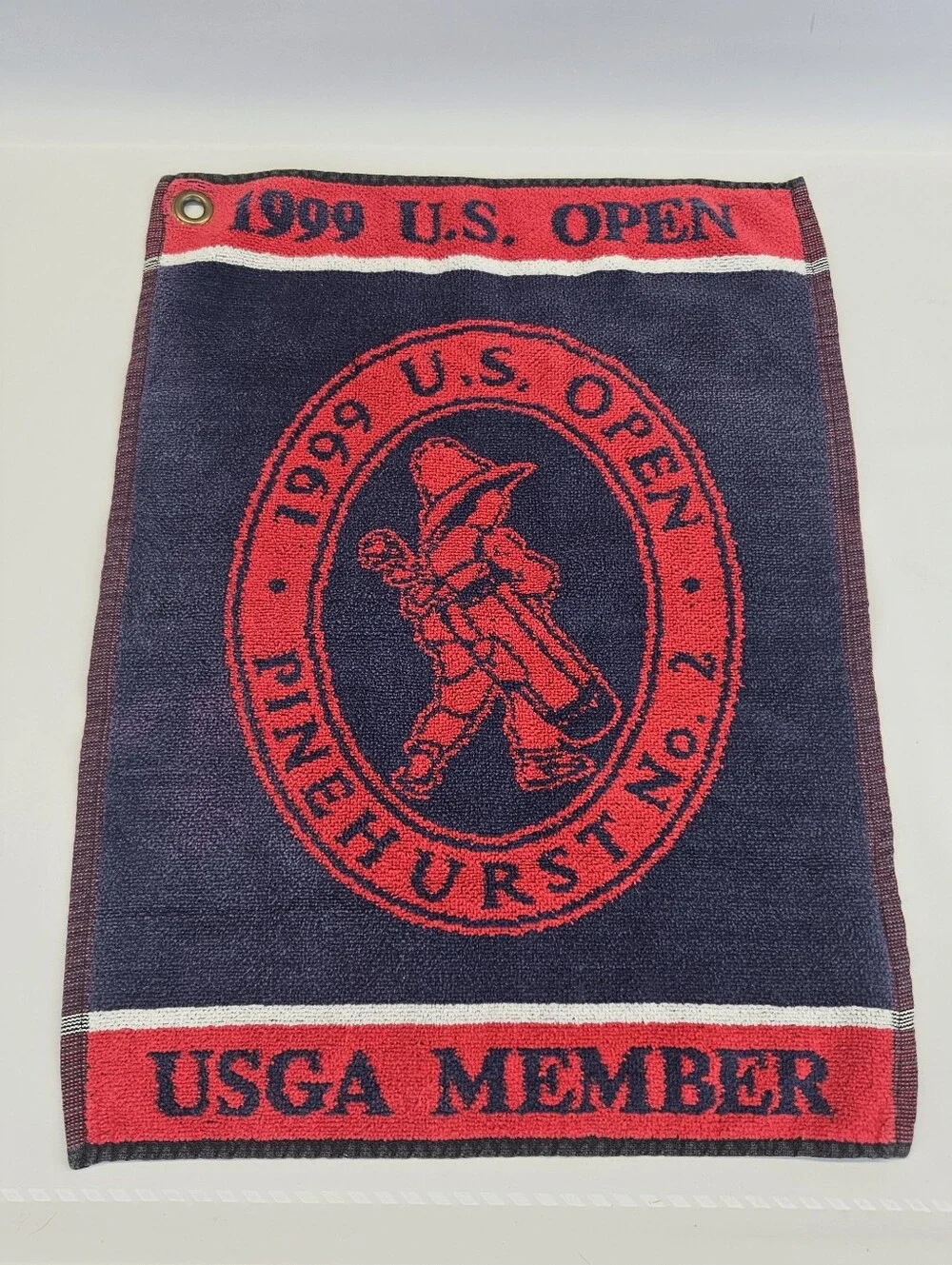 Vintage US Open Golf Towel 1999 Pinehurst No. 2 USGA Member Logo